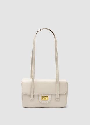 🤍 blanc bag cream/gold 21.5 х 14 х 7 см