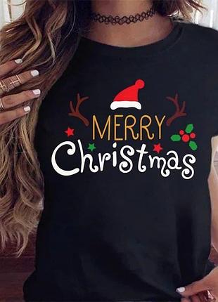 Футболка marry christmas