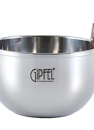 Миска для орехов gipfel gp-2129 серебристая 4710285