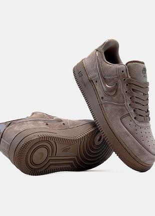 Air force 1 ’07 mink brown 4