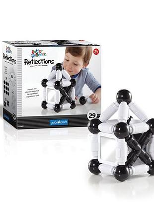 Магнитный конструктор guidecraft better builders reflections, 29 деталей (g8307) 4931467