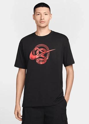 Футболка чол. nike sportswear year of the snake black t-shirt (арт. hj0602-010)