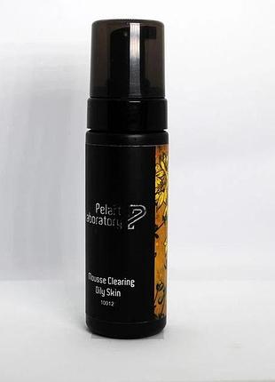 Мусс для очищения жирной кожи pelart laboratory mousse clearing oily skin 180 мл