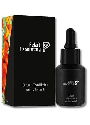Сироватка pelart laboratory для обличчя з вітаміном с serum "tera vitale" with vitamin c 30 мл