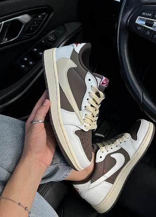 Air jordan 1 х travis low premium 40