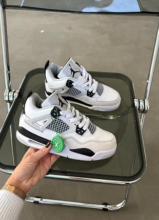 Air jordan 4 retro military black 44
