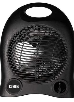 Тепловентилятор kumtel ks-lx6441-blaсk 2000 вт черный 4483504