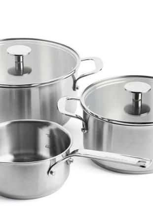 Набор посуды kitchenaid сс005088-001 5 предметов серебристый 4755286