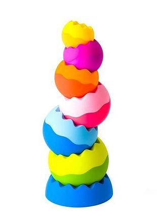 Пірамідка-балансир fat brain toys tobbles neo (f070ml) 4213898