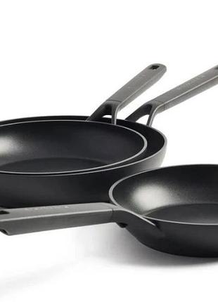 Набор сковородок kitchenaid сfa сс003570-001 3 предмета черный 4755287