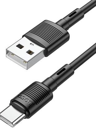 Кабель hoco type-c victory charging data cable x83 |1m, 3a| 4757609 4