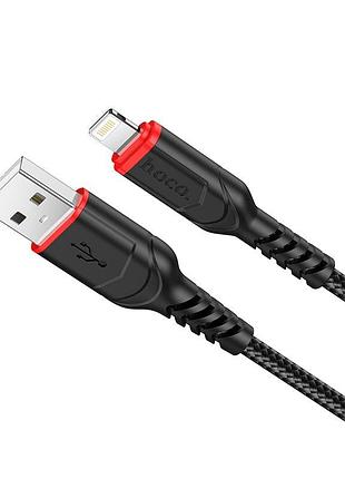 Кабель hoco lightning victory charging data cable x59 |1m, 2.4a| 4757351