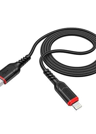 Кабель hoco lightning victory charging data cable x59 |1m, 2.4a| 4757351 3