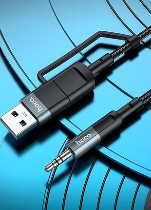 Кабель hoco type-c+usb 2-in-1 digital audio conversion cable upa23 |1m, dac| 5104194 6