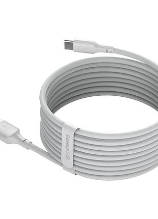Кабель baseus type-c simple wisdom data cable kit |1.5m, 5a| (2pcs-set) (tzcatzj-02) 4945599 2