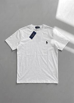 Мужская футболка polo белая xl (b)