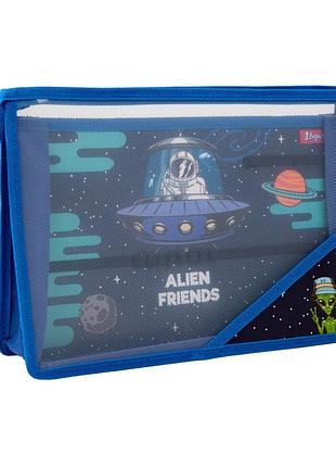 Папка-органайзер на молнии a4 1 вересня space 492198 33х23х2,5 см 4923296