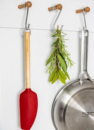 Лопатка для теста kitchenaid coreline kqr732ohere 35.3 см красная 5088060