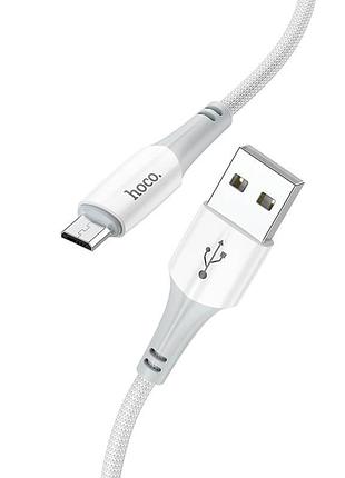 Кабель hoco micro usb ferry charging data cable x70 | 1m, 2.4a | 4757546 3