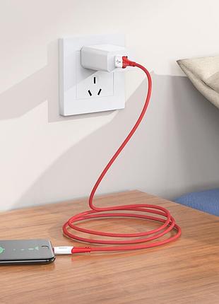 Кабель hoco micro usb ferry charging data cable x70 | 1m, 2.4a | 4757546 5