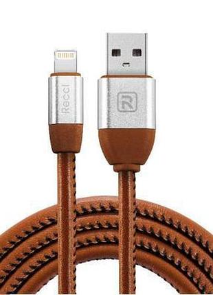 Lightning кабель gunner rcl-g100, 1m brown recci cc300073 1548276