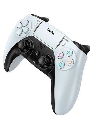Игровой контроллер hoco phoenix ps4/pc wireless game controller ga1 |8h, bt4.2, 3.5mm, trackpad, rgb| 5169029 7