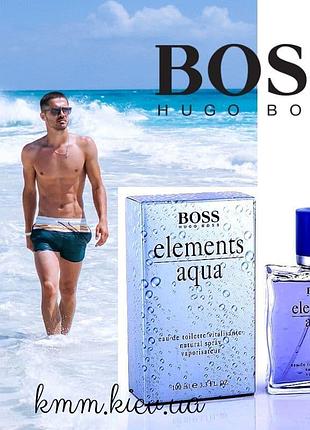 Парфюмированная отдушка boss elements aqua hugo boss (усиленная концентрация) - 100мл