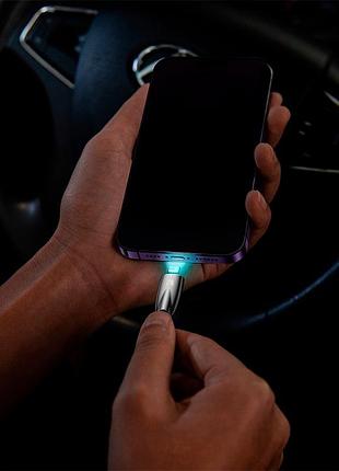 Кабель baseus lightning glimmer series fast charging data cable |1m, 2.4a| 4757440 9