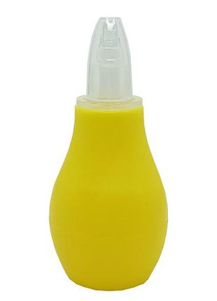Аспиратор назальный "груша" mgz-0727(yellow) желтый