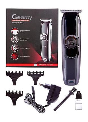 Тример geemy gm-6050 10 вт чорна 5229809