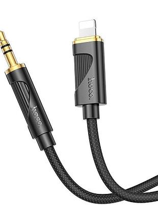 Кабель hoco friend digital audio conversion cable aux to lightning upa30 |1m, dac| 4945614
