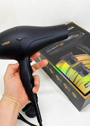 Фен vgr v-406 black 3000вт 5177930 2
