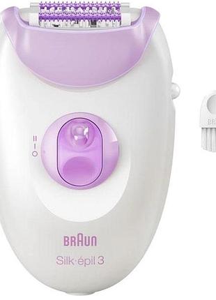 Епілятор braun silk epil 3 se-3-000 білий 4824577