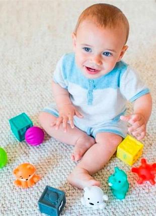 Набор развивающих игрушек infantino в тубусе (216289i) 4965194