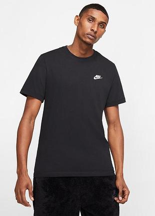 Футболка муж. nike m nsw club tee (арт. ar4997-013) l (50-52)