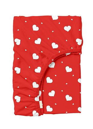 Простирадло на резинці для коляски та люльки 40x80 crimson hearts 5133428