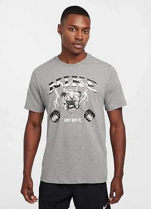 Футболка муж. nike m tee gym kit summit (арт. hf6154-091) s (44-46)
