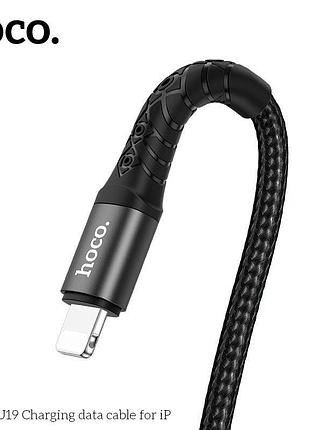 Кабель hoco lightning charging data cable du19 |1m, 3a| 5230440 5