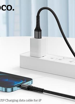 Кабель hoco lightning charging data cable du19 |1m, 3a| 5230440 6