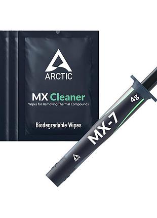 Термопаста arctic mx-7, 4г с 6x mx cleaner 5207338