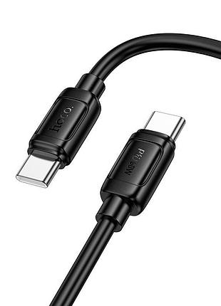 Кабель hoco type-c to type-c surpass charging data cable x115 |1m, 60w/3a| 5125815