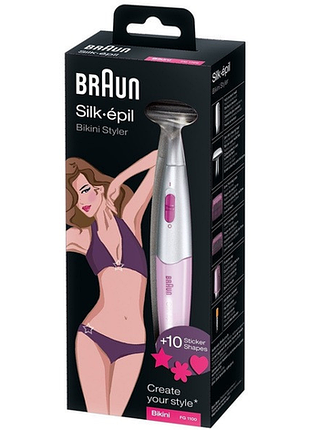 Бикини-триммер braun fg-1100-pink 4025492 5