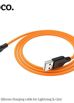 Кабель hoco lightning silicone x21 plus |2m, 2.4a| 4757320 4