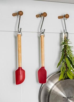Набор лопаток для теста kitchenaid coreline kqr750ohere 23.5 см 2 шт красный 5088251