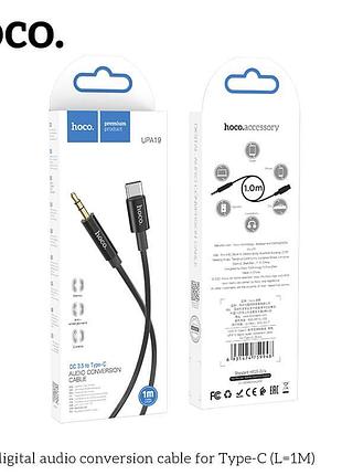 Кабель hoco aux to type-c digital audio conversion cable upa19 |1m| 4758066 2