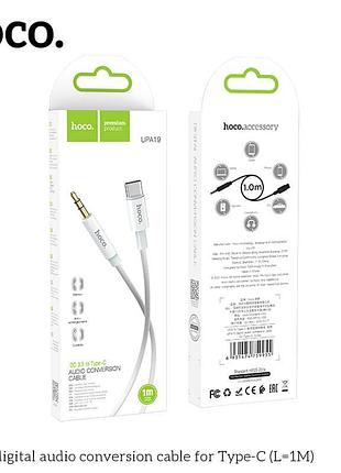Кабель hoco aux to type-c digital audio conversion cable upa19 |1m| 4758066 9