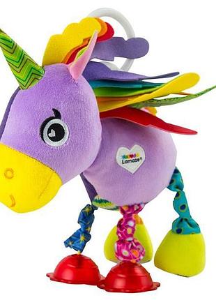Мягкая игрушка-подвеска lamaze единорог цокает (l27561) 4242980