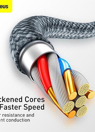 Кабель baseus lightning dynamic series fast charging data cable |2m, 2.4a| 4757439 2