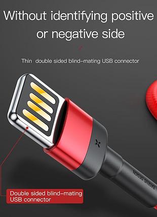 Кабель baseus lightning cafule (special edition) |1m, 2.4a| (calklf-g91) 4757328 8
