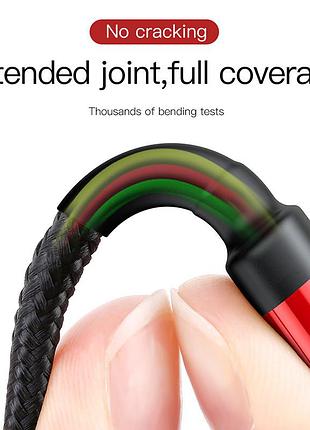 Кабель baseus lightning cafule (special edition) |1m, 2.4a| (calklf-g91) 4757328 9